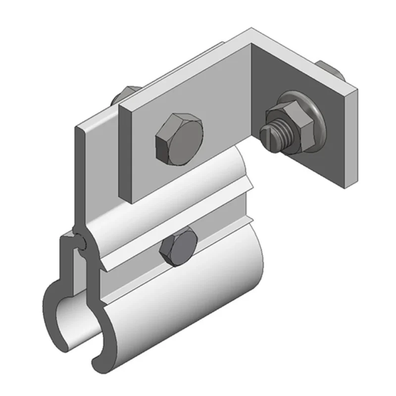 Van der Valk - Aluminium Kalzip klemme til vandrette profiler